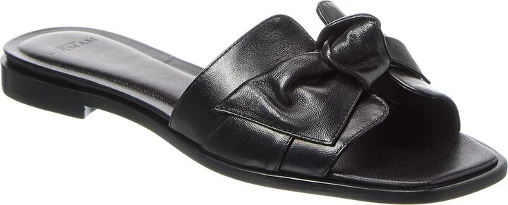 Alexandre Birman Maxi Clarita Leather & Suede Sandal