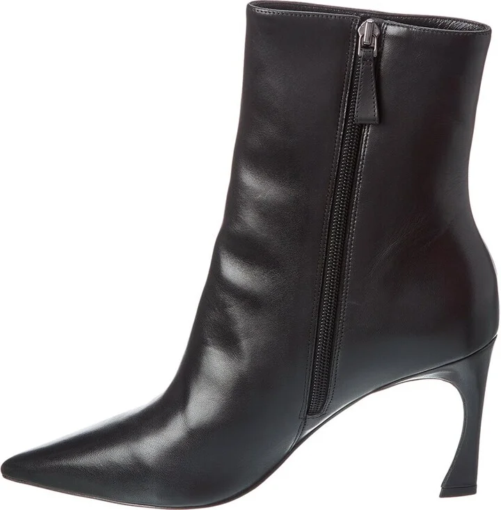 Alexandre Birman Myra 85 Leather Bootie - Image 2