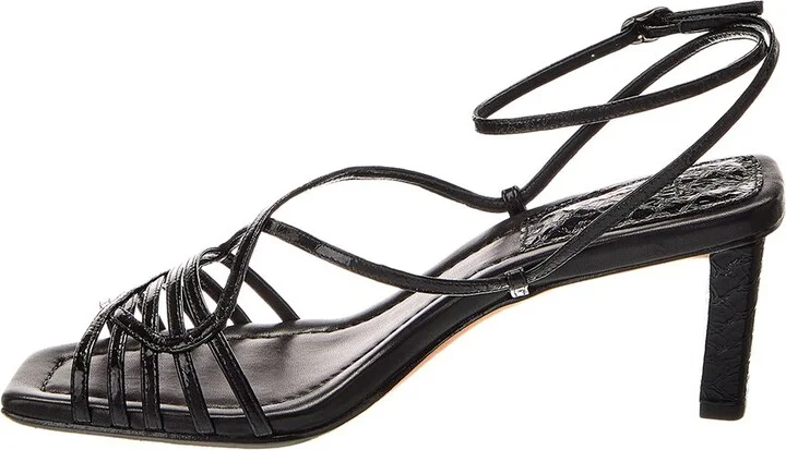 Alexandre Birman Naya 50 Embossed Leather Sandal - Image 2