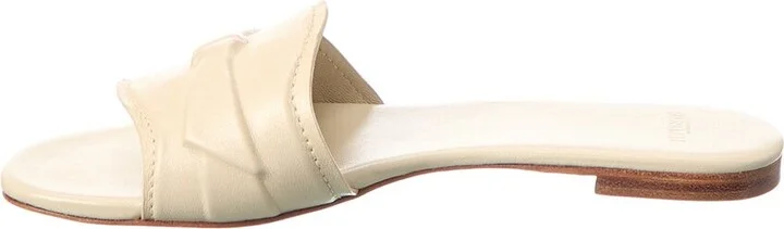 Alexandre Birman Padded Clarita Leather Slide - Image 2