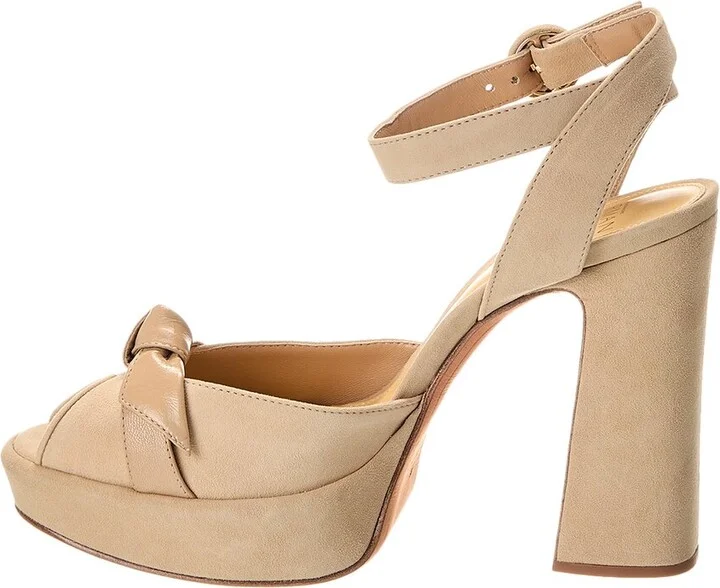 Alexandre Birman Pepitta 120 Suede Platform Sandal - Image 2