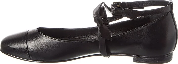Alexandre Birman Slim Clarita Leather Ballet Flat - Image 2