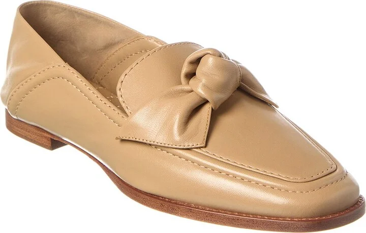 Alexandre Birman Soft Maxi Clarita Leather Loafer
