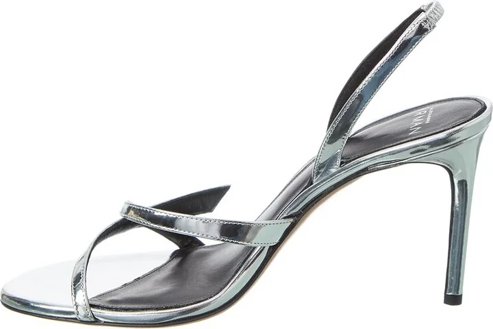 Alexandre Birman Tita 85 Leather Slingback Sandal - Image 2