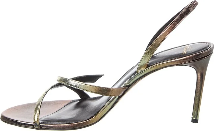 Alexandre Birman Tita 85 Leather Slingback Sandal - Image 2