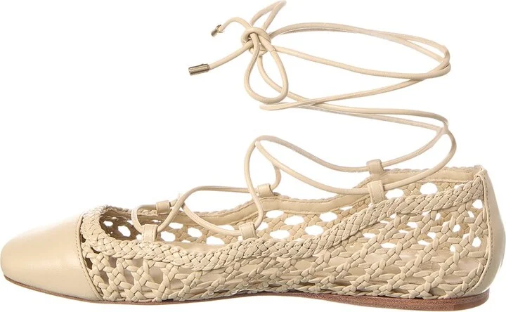 Alexandre Birman Tresse Leather Ballerina Flat - Image 2