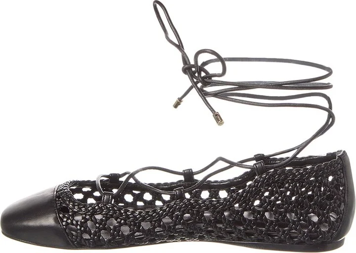 Alexandre Birman Tresse Leather Ballerina Flat - Image 2