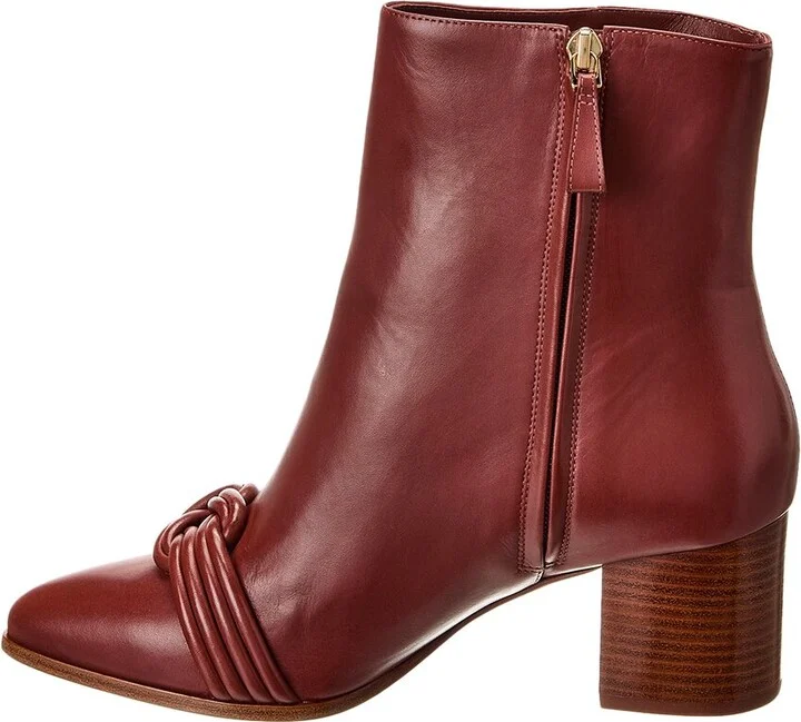 Alexandre Birman Vicky 60 Leather Bootie - Image 2