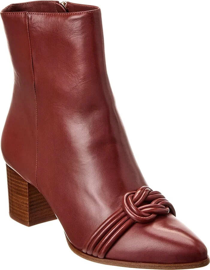 Alexandre Birman Vicky 60 Leather Bootie