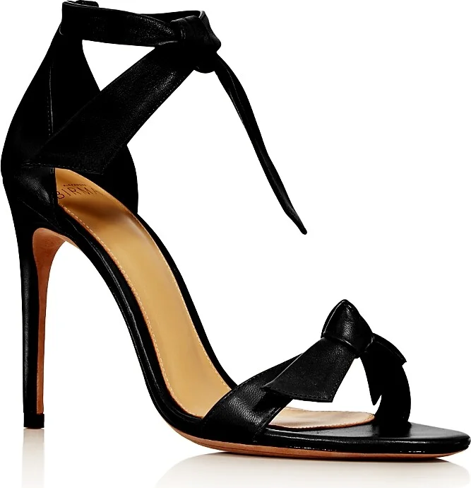 Alexandre Birman Women's Clarita Ankle Tie High Stiletto Heel Sandals