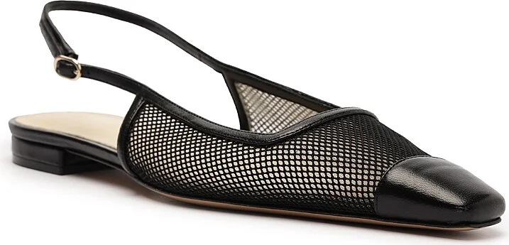 Alexandre Birman Women's Olivia Slingback Flats