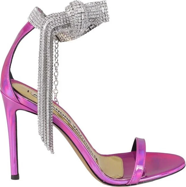 Alexandre Vauthier Diana Crystal Embellished Sandals