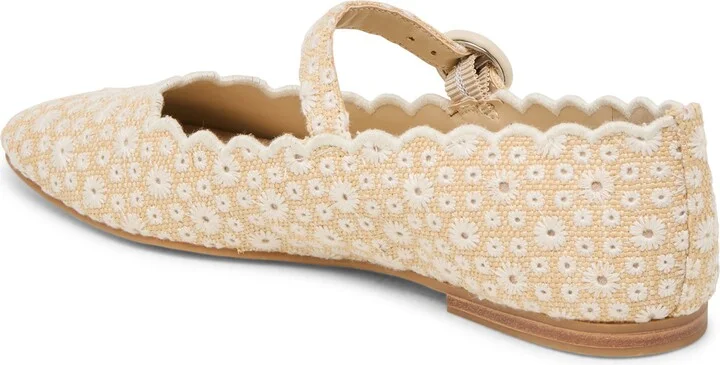 Alexie Laser Cut Mary Jane Flat - Image 2