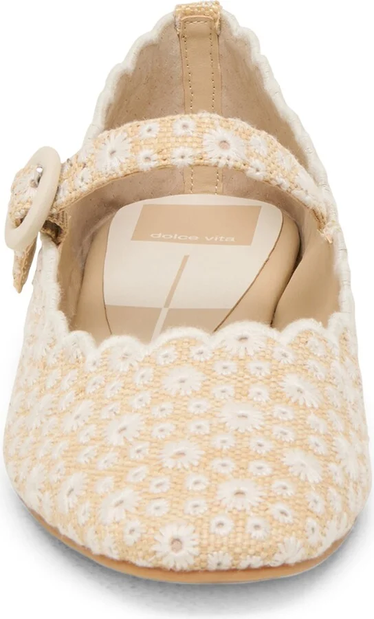 Alexie Laser Cut Mary Jane Flat - Image 3