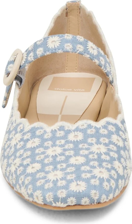 Alexie Laser Cut Mary Jane Flat - Image 10