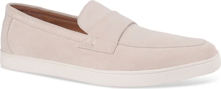 Alfani Men's Callumm Suede Slip-On Saddle Loafers, Exclusively at Macy's