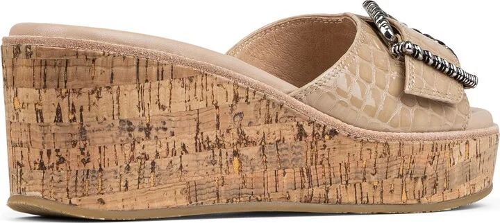 Alfee Platform Wedge Slide Sandal - Image 2