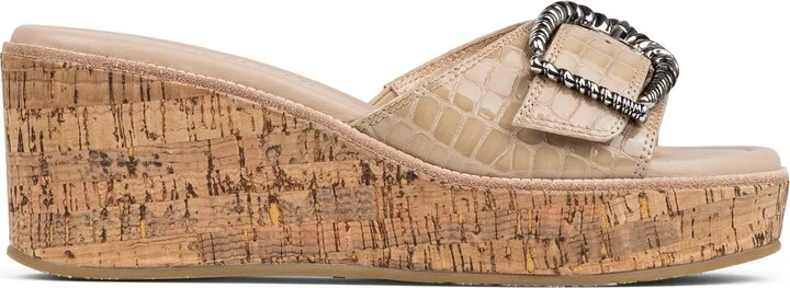 Alfee Platform Wedge Slide Sandal - Image 3
