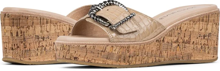 Alfee Platform Wedge Slide Sandal - Image 7