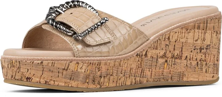 Alfee Platform Wedge Slide Sandal - Image 8