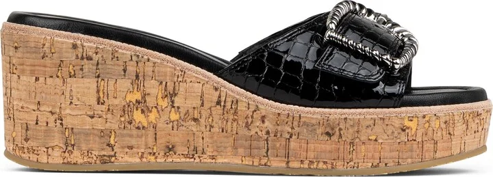Alfee Platform Wedge Slide Sandal - Image 11