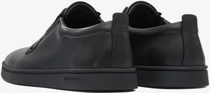 Alfie Leather Low-Top Sneakers - Image 3
