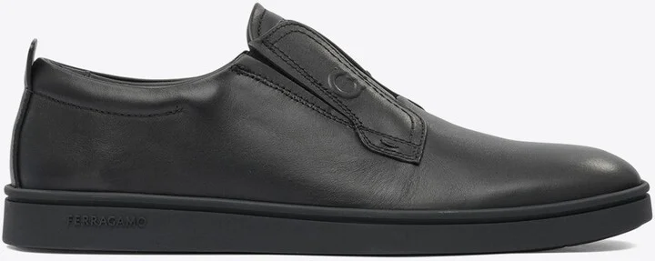 Alfie Leather Low-Top Sneakers