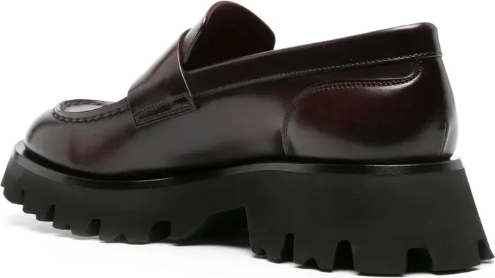 Alfie penny-slot leather loafers - Image 3