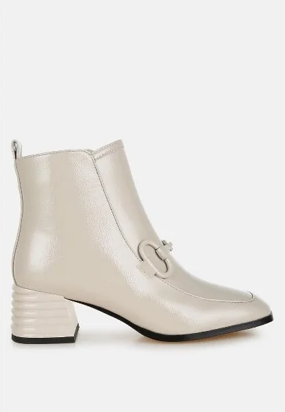 Algol Textured Block Heel Ankle Boots Women