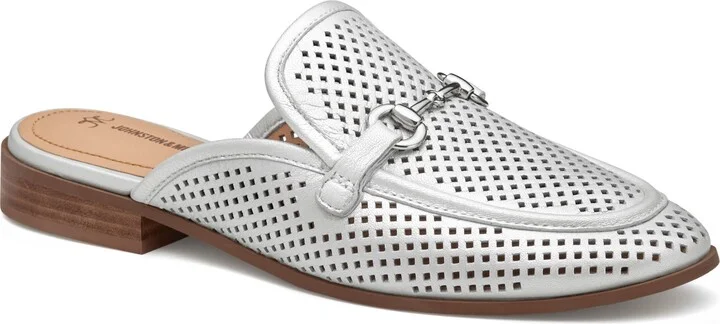 White Pearlized Glove Leather