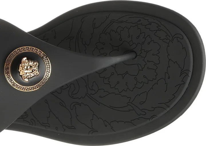 'alia' Flat Rubber Sandals - Image 4