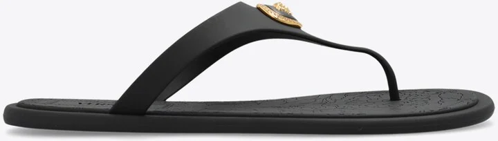 Alia Flat Rubber Thong Sandals