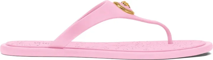 Alia metallic-detail flip-flops