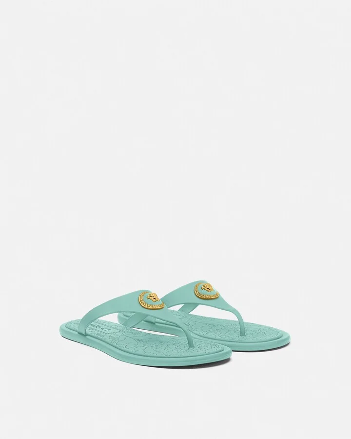 Alia Rubber Flat Sandals - Image 3