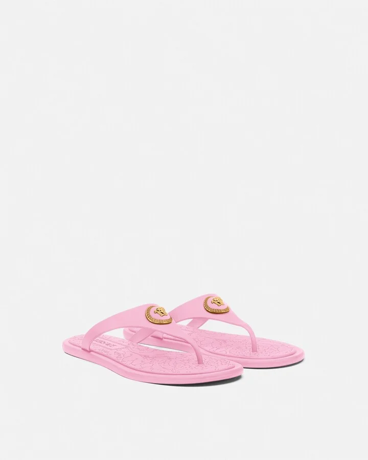 Alia Rubber Flat Sandals - Image 4