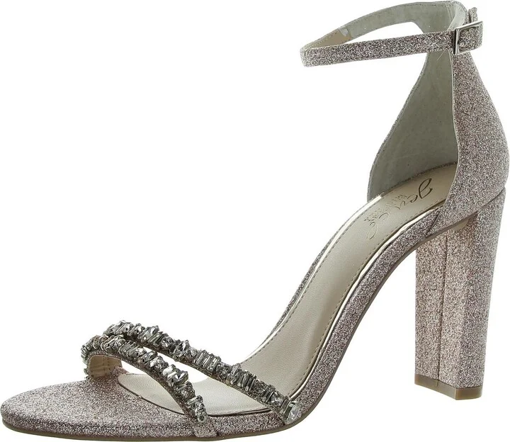 Alia Womens Satin Dressy Ankle Strap