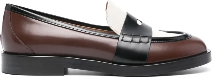 Aliah leather loafers