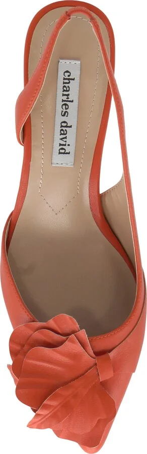 Alias Slingback Half d'Orsay Pointed Toe Pump - Image 4