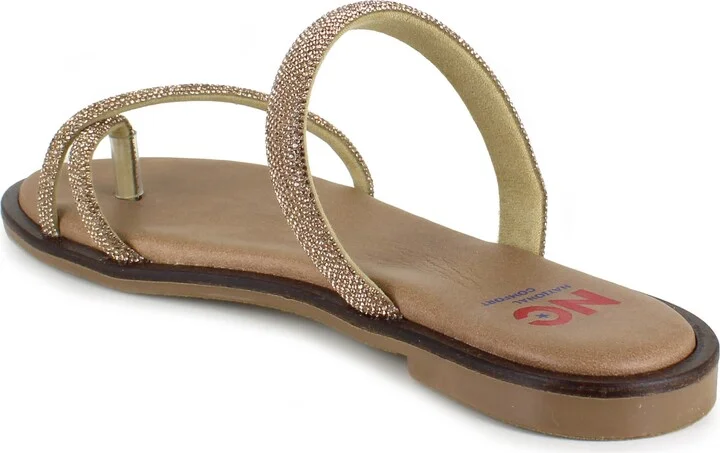 Alicante Crystal Slide Sandal - Image 2