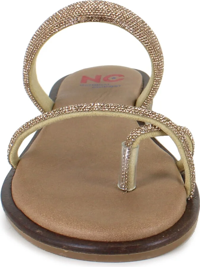 Alicante Crystal Slide Sandal - Image 4