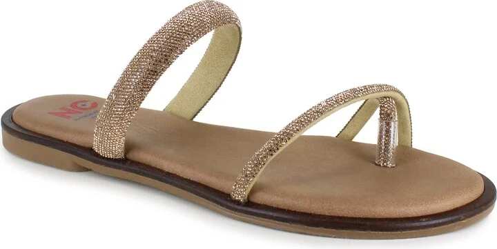 Alicante Crystal Slide Sandal
