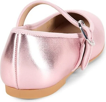 Alice Metallic Leather Mary Jane Ballet Flats - Image 3