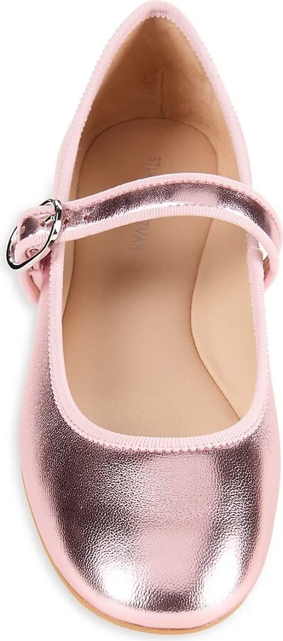 Alice Metallic Leather Mary Jane Ballet Flats - Image 5