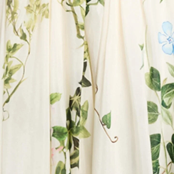 Alice+Olivia Floral Haven Midi Dress - Image 3