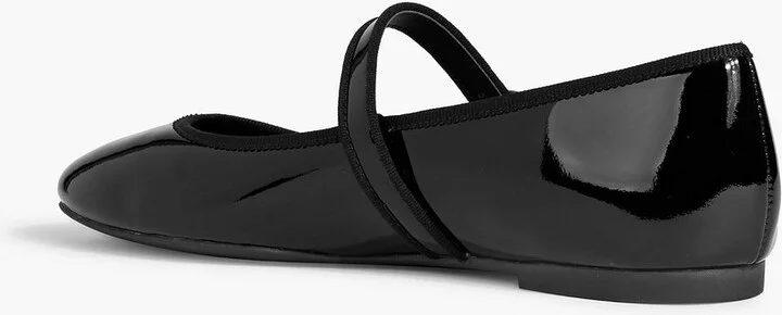 Alice patent-leather Mary Jane flats - Image 3