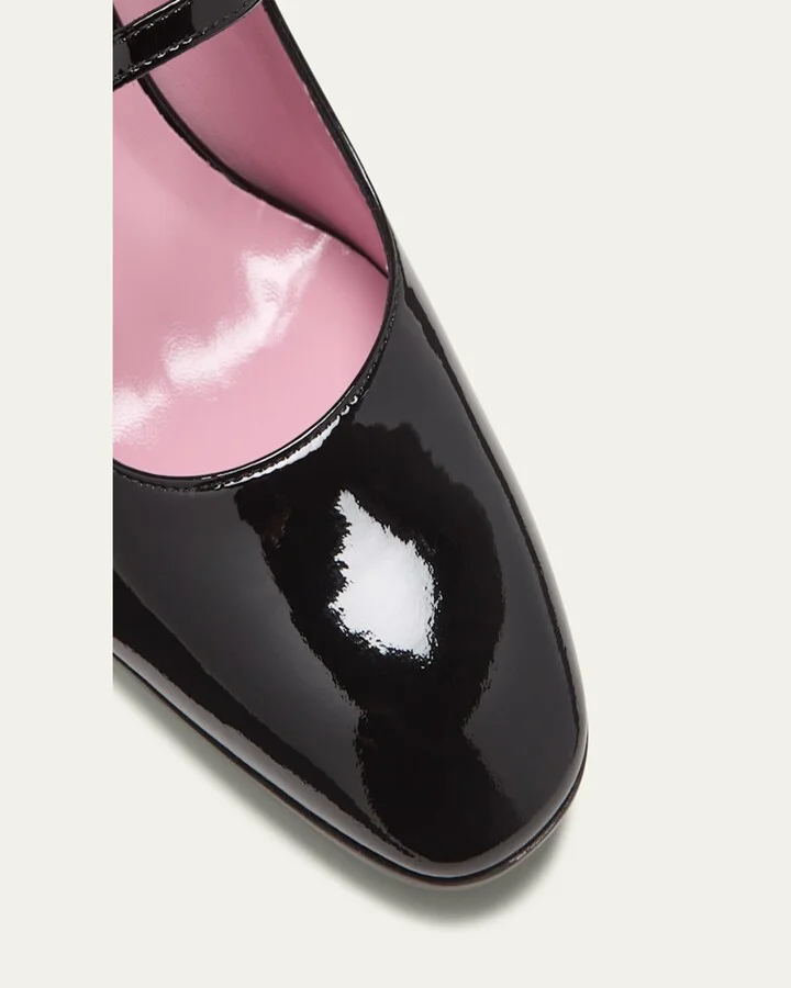 Alice Patent Mary Jane Duo Pumps - Image 3