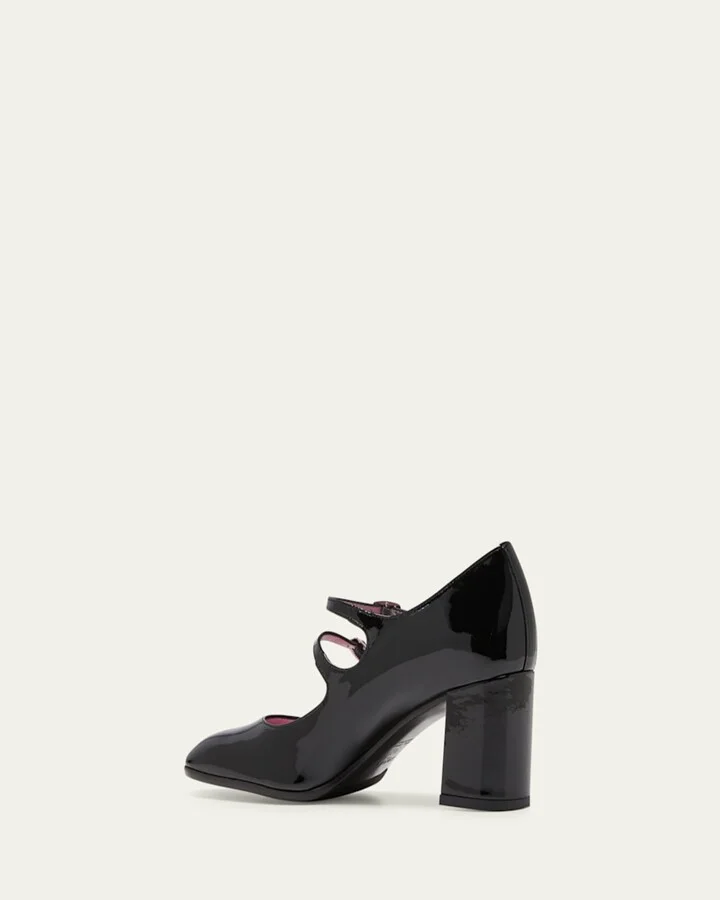 Alice Patent Mary Jane Duo Pumps - Image 5