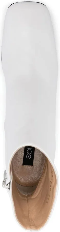Alicia 50mm block-heel boots - Image 4