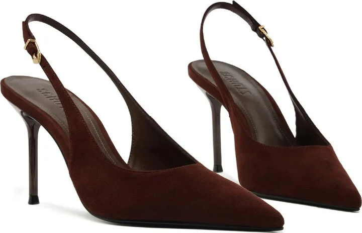 Alicia Pointed Toe Slingback Pump - Image 10