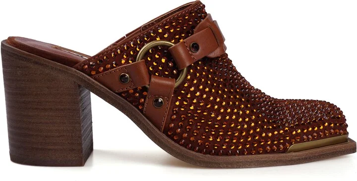 Alieh Rhinestone Mule - Image 3